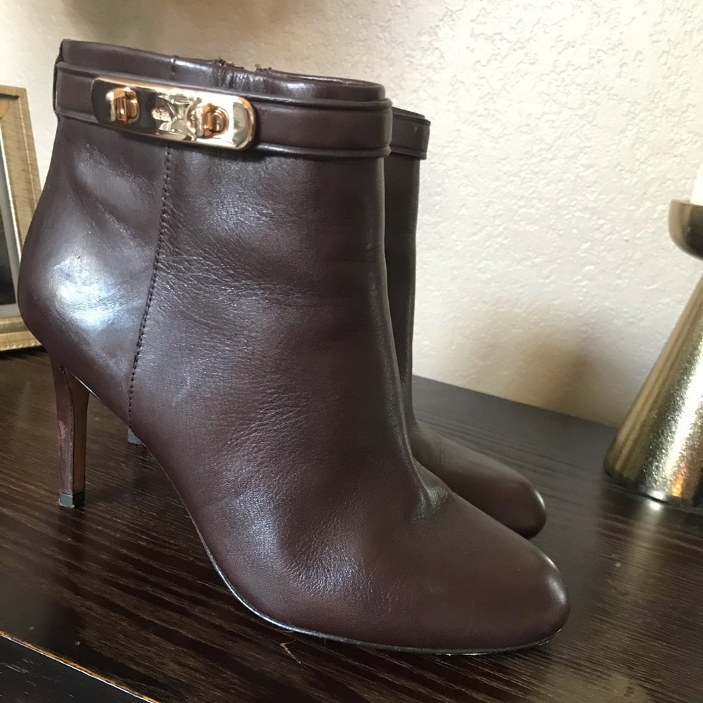 Coach New York Regina Dress Ankle Boots